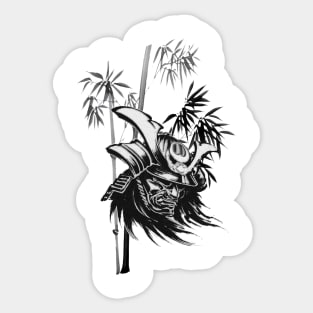 Bamboo Samurai Sticker